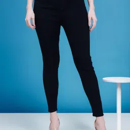 DressBerry Women Skinny Fit High-Rise Cotton Stretchable Jeans-image-40