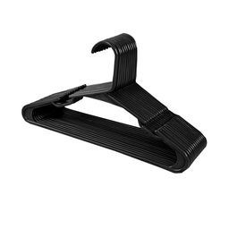 Go Hooked Pack of 18 Wardrobe Non-Slip Grooves Clothes Hangers-picture-43