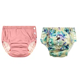 Chinmay Kids Reusable Swim Diaper Pants Pack of 2 Soft Adjustable and Leak-Proof Unisex Swimming Pool Wear for Infant Boys and Girls-picture-12