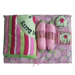 kradyl kroft Kradyl-Kroft-6-pc-Bedding-Set for Infants - Strawberry image 4