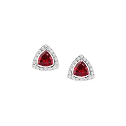 MINUTIAE Triangular Studs Earrings-picture-22