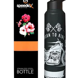 Speedex Multicoloured & Multicoloured Single Stainless Steel Printed Single Wall Vacuum Water Bottle-picture-25