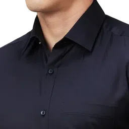 Raymond Black Pure Cotton Slim Fit Shirt image 5