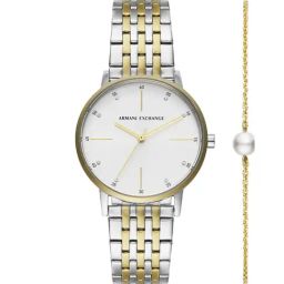 Armani Exchange AX7156SET Lola Analog Watch with Bracelet for Women-picture-24