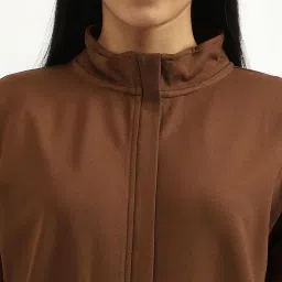 United Colors of Benetton Brown Regular Fit Jacket image 5