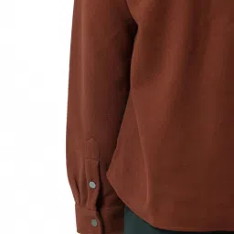 Rare Rabbit Rust Regular Fit Solid Jacket image 5