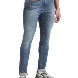 Calvin Klein Jeans Super Skinny Denim Dark Dark Rinse Mid Rise Jeans-picture-19