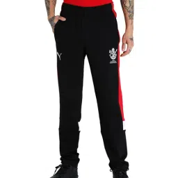 PUMA x RCB Black Knitted Trackpants-picture-22