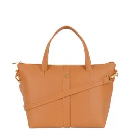 Baggit Orange Solid Medium Handbag-picture-13