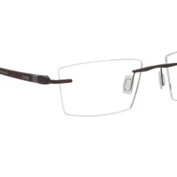 IDEE Brown Rectangular Eye Frames for Men image 5