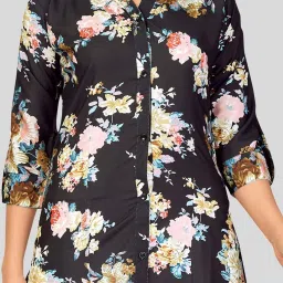 Saree Swarg Black Printed Short Kurti image 5