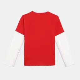 Tommy Hilfiger Red Cotton Regular Fit Printed T-Shirt image 2