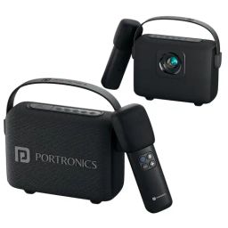 Portronics Resonate 14W Portable Bluetooth Speaker With Wireless Karaoke Mic & LED Projection Lights-picture-46