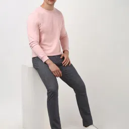 Peter England Grey Slim fit Solid Casual Jeans image 5