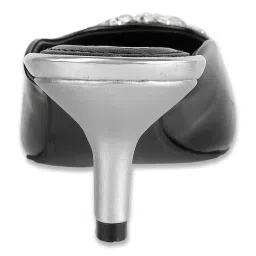 Catwalk Women's Black Mule Stilettos image 5