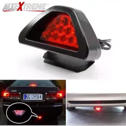 AllExtreme EX12TL1 Car LED Brake Light Triangle Rear Tail Light Vehicle Reverse Lamp Warning Strobe Flash Light Modification Indicator Light (12 Led, Red) image 5