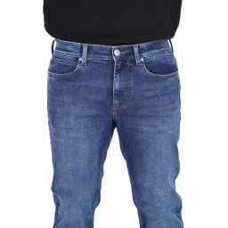 Lee Blue Cotton Slim Fit Jeans image 5