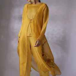 Shreeka Pure Cotton Embroidered Co-Ords Set-picture-35
