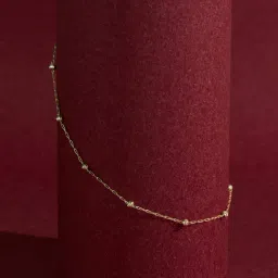 Accessorize London Gold Brass Anklet-image-19