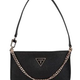 Guess Women Black Solid Shoulder Bag-picture-46