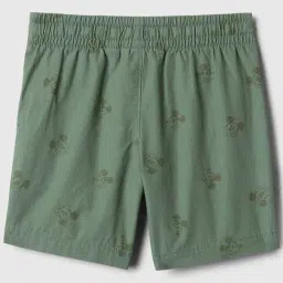 GAP Boys Green Cotton Character Based Shorts image 2
