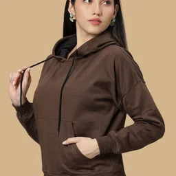 Wear Your Opinion Women Hooded Long Sleeves Sweatshirt-image-67