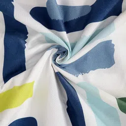 Homybees Multicoloured 220 TC Bedsheet with 2 Pillow Covers image 2