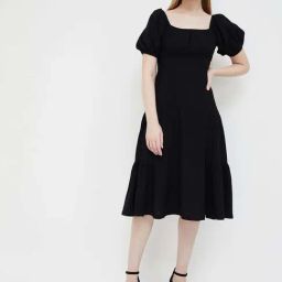 Code by Lifestyle Black A-Line Dress-picture-1