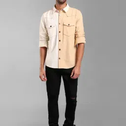 Kazo Black Regular Fit High Rise Distressed Jeans image 5