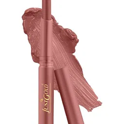 JUSTGOLD Long lasting Matte Lipstick Enriched With vitamin E & Aloe Vera- 4 g- L23 Amber-picture-23