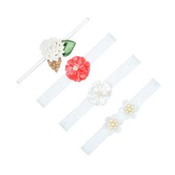 FUNKRAFTS Girls White & Green Set of 4 Hair Accessory Set-picture-40