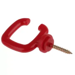 RS PRO Red Polypropylene Barrier Hook, 503782 (Pack of 4 Pcs) image 3