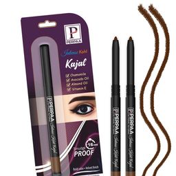 PERPAA Intense Set Of 2 Kohl Kajal Pencil - 0.35g Each - Brown-picture-35