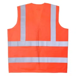 Evion XXL Size Orange Reflective Safety Jacket, ES-030 image 2