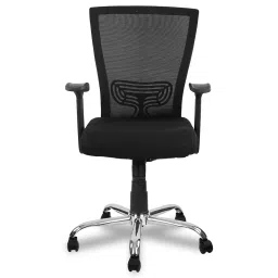 Mango Blossom Falcon  Office Chair (Black)-image-13