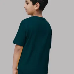 Friskers Boys Blue 2 Pockets T-shirt image 3