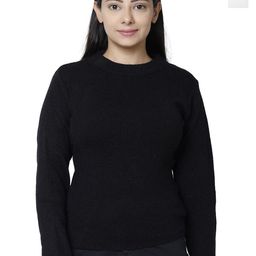 IndiWeaves Women Woollen Pullover with Applique Detail-picture-49