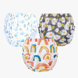 Chinmay Kids Baby Panty Boys and Girls Reusable Washable Printed Panty Pack of 3-image-13