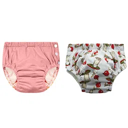Chinmay Kids Reusable Swim Diaper Pants Pack of 2 Soft Adjustable and Leak-Proof Unisex Swimming Pool Wear for Infant Boys and Girls-picture-10