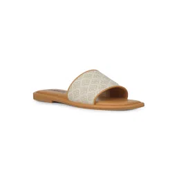 Bata Women Beige Flats-image-30