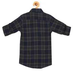 Killer Boys Straight Slim Fit Opaque Checked Casual Shirt image 5