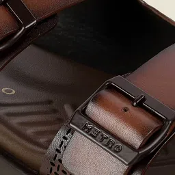 Metro Men Leather Comfort Sandals image 2