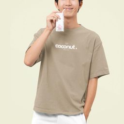 MOZIGO Typography Printed Round Neck Short, drop-shoulder sleeves Cotton Oversized T-shirt-picture-34