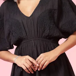 EVERYDAY by ANI Blouson Midi Dress image 3