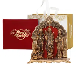 INTERNATIONAL GIFT Metal Ram Darbar God Idol Showpiece-image-35