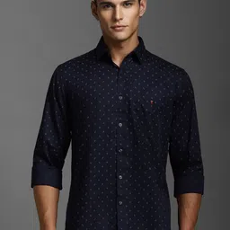 Louis Philippe Sport Men Slim Fit Geometric Printed Casual Shirt-picture-34