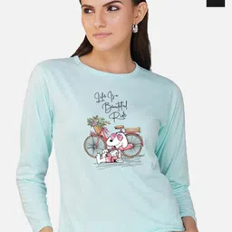 Metronaut Women 2 Printed Bio Finish Applique T-shirt-picture-41