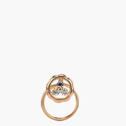 VALANOVA Women Hallmarked 18K Rose Gold & Certified Lab Grown Diamond 0.04cts-image-31