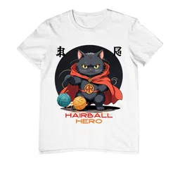 TeeSlix Unisex White Tshirts image 3