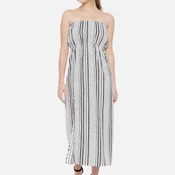 SZN Polka Dot Print Crepe Bodycon Midi Dress-picture-41